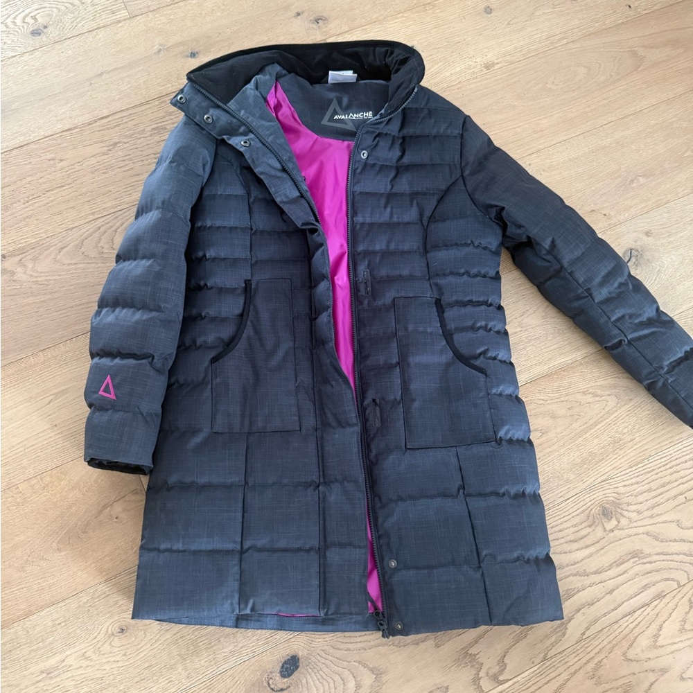 Women’s Avalanche Pink Lined blue Jacket winter coat size large